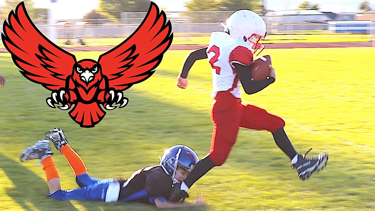 🏈INTERCEPTION AT TACKLE FOOTBALL GAME 🏈