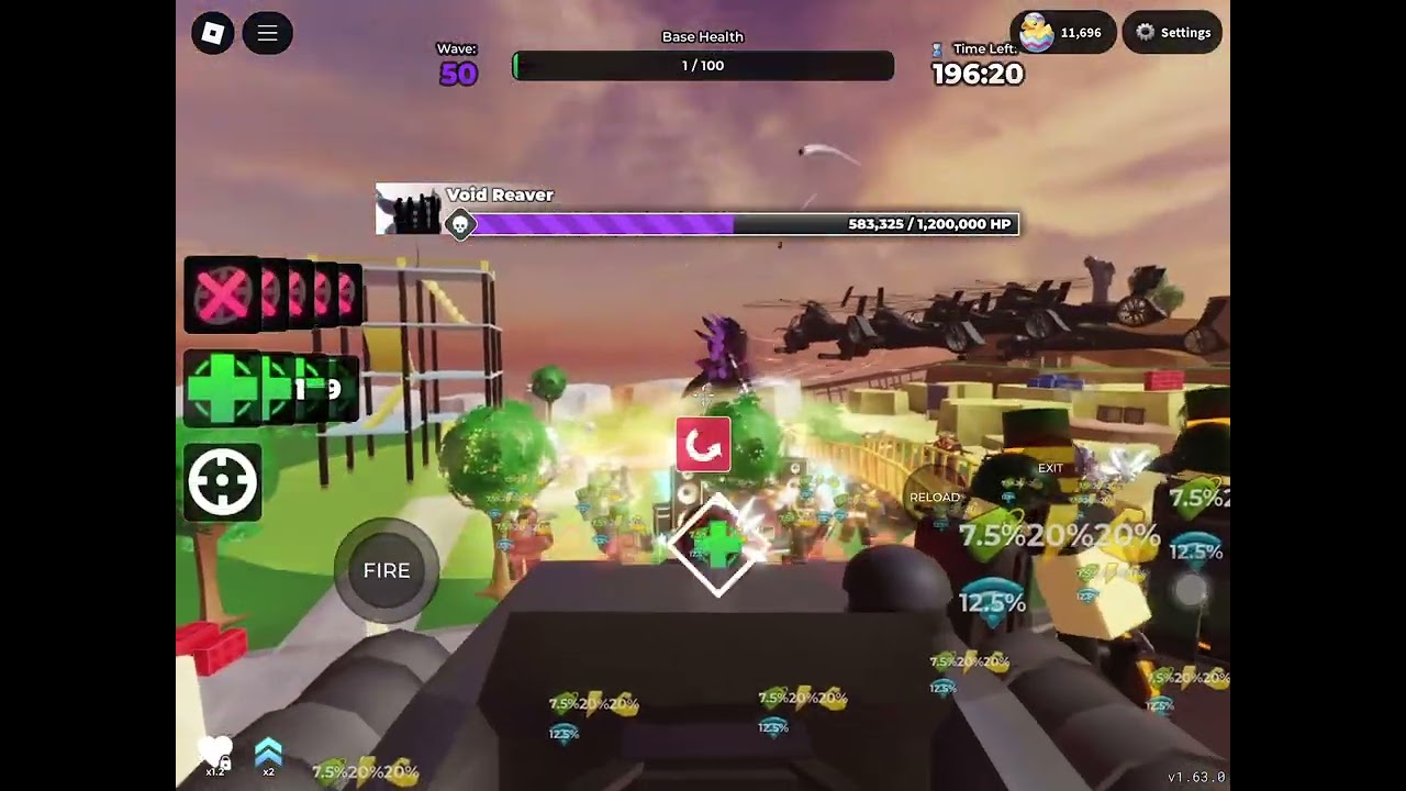 Void reaver full boss fight in tds