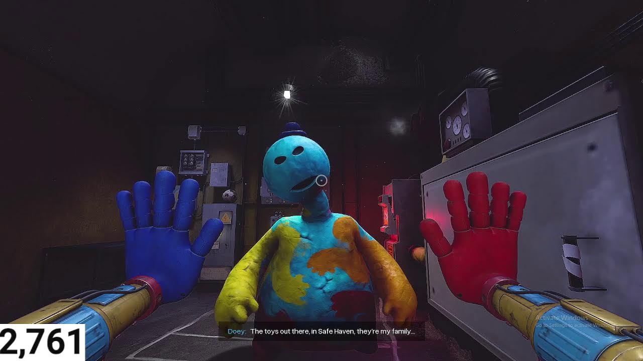 playing poppy playtime chapter 4 part 1
