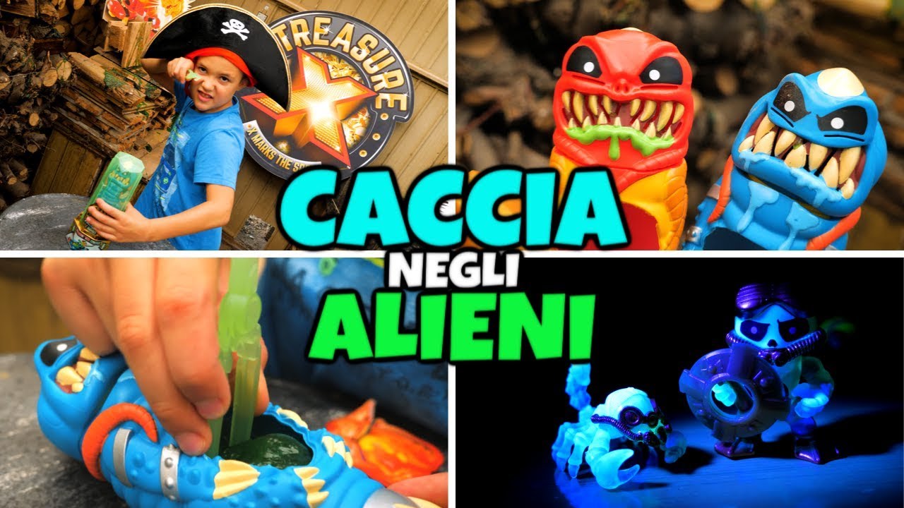 CACCIA NELLO SLIME ALIENO con TREASURE X Aliens Nuova Serie
