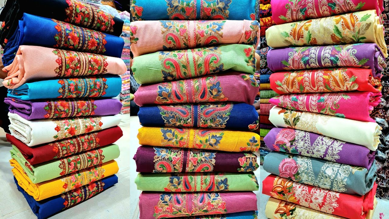 Orignal kashmiri work wale party wear suits wo bhi cotton me देख के मजा आ जाएगा #neelkanthtraders 
