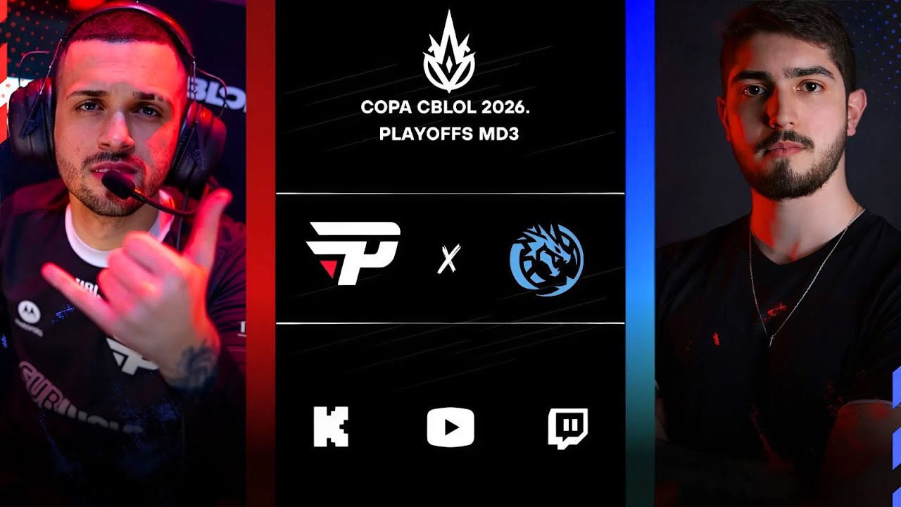 CO STREAM DA SUCATA -  PAIN x LEV || PLAYOFFS COPA CBLOL (MD5)