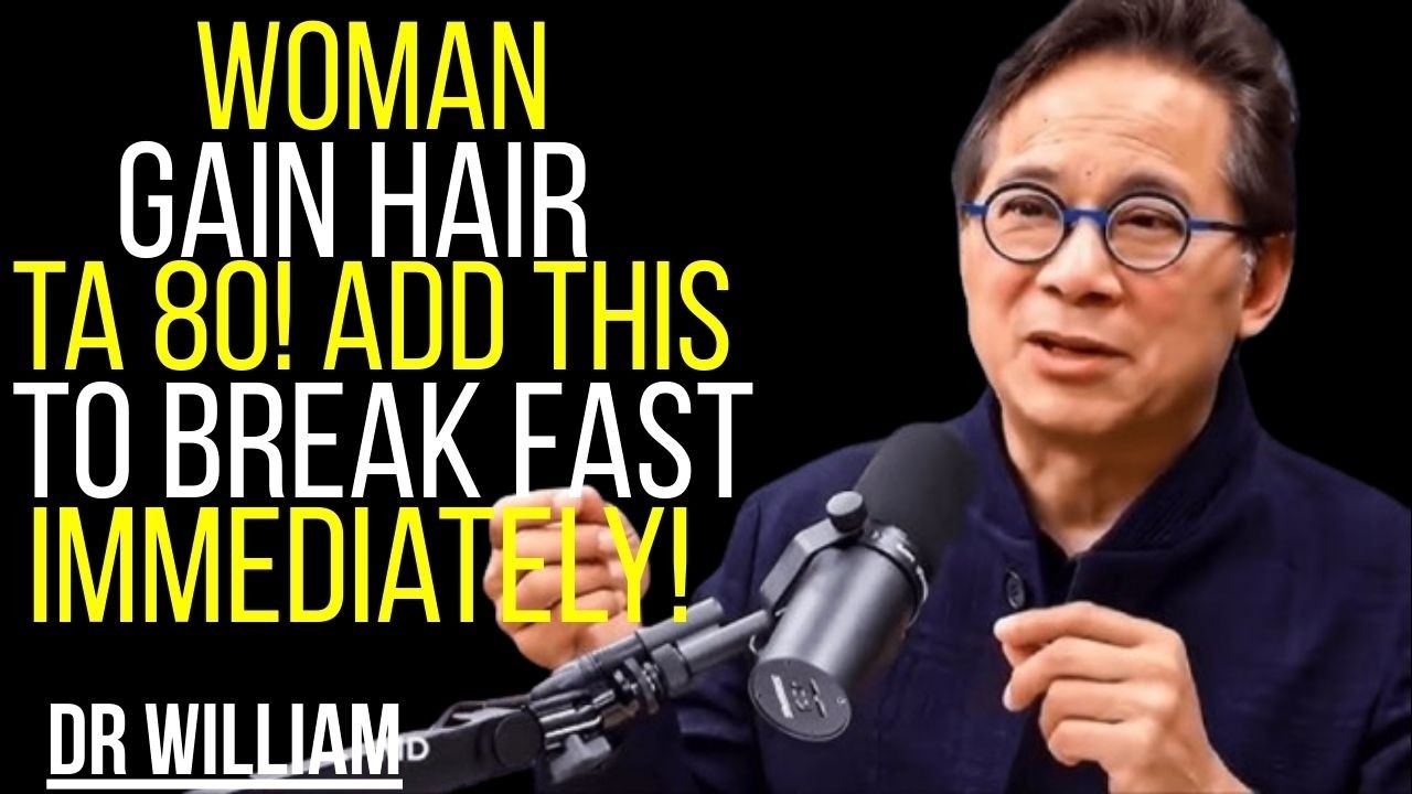 Over 60? Add This Breakfast Food to Stop Hair Loss Fast | Dr William Li