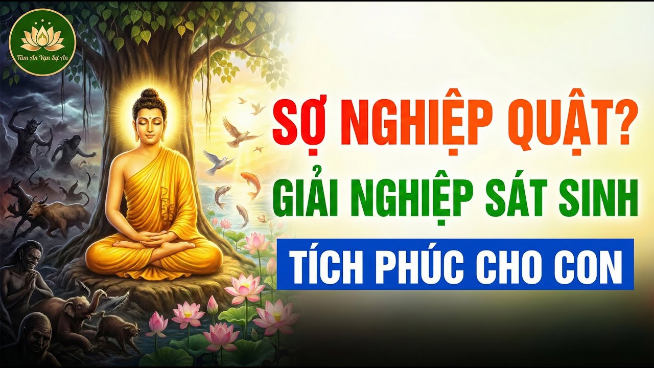Đừng Để Nghiệp Quật Mới Biết Sợ - Nghe Lời Phật Dạy Về Cách Giải Nghiệp Sát Sinh Tích Phúc Báo