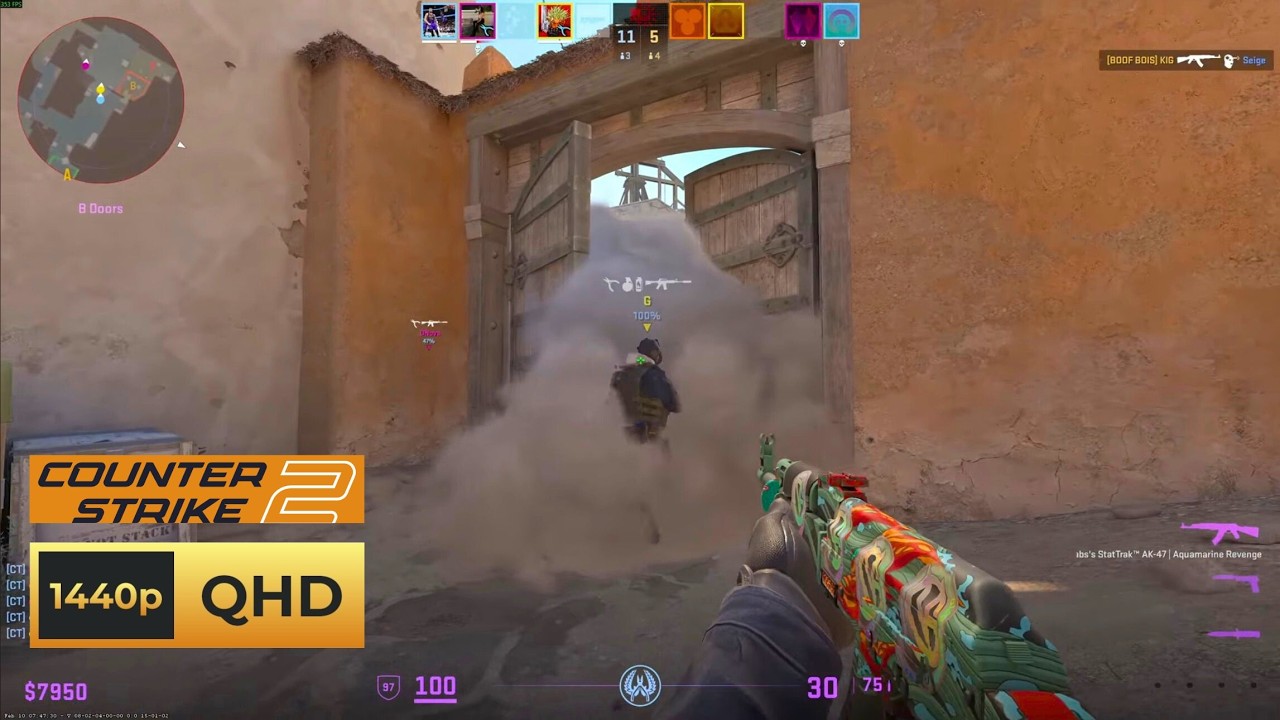 31 KILL PREMIER WIN ON DUST 2 - CS2 Full Gameplay - No Commentary
