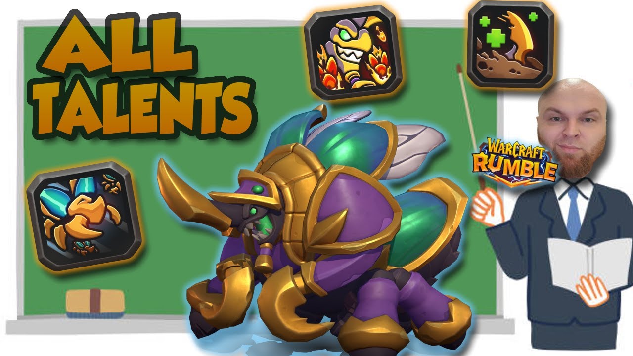 VIDEO DEMONSTRATION! Anubarak! Warcraft Rumble!(Updated)