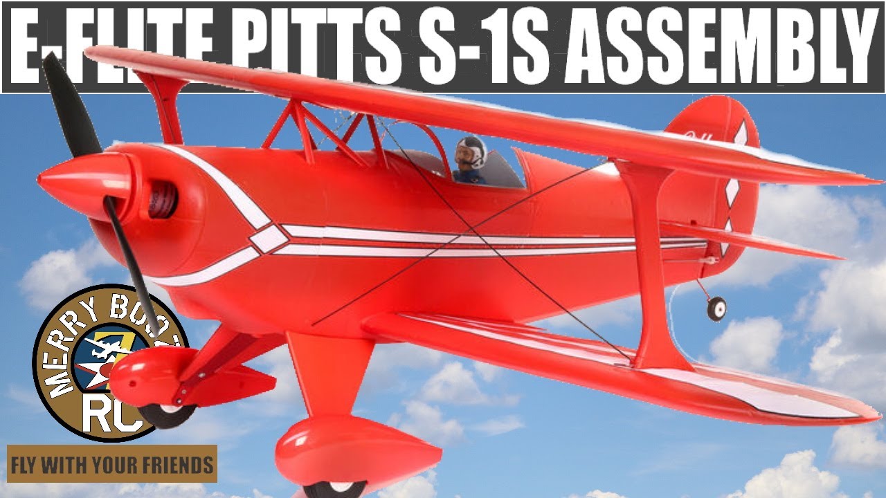 E-flite Pitts S-1S BNF Basic with AS3X and SAFE Select, 850mm Assembly No.EFL35500