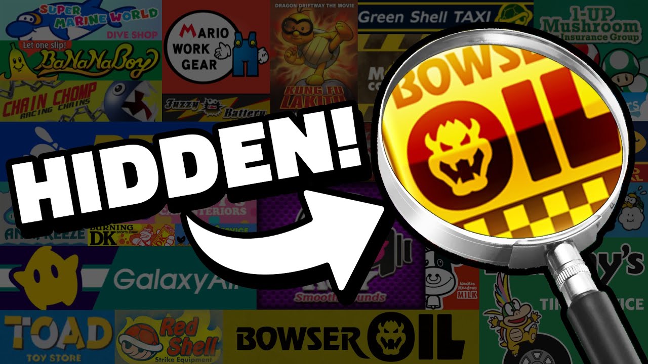 The Hidden Details of Mario Kart 8 Deluxe