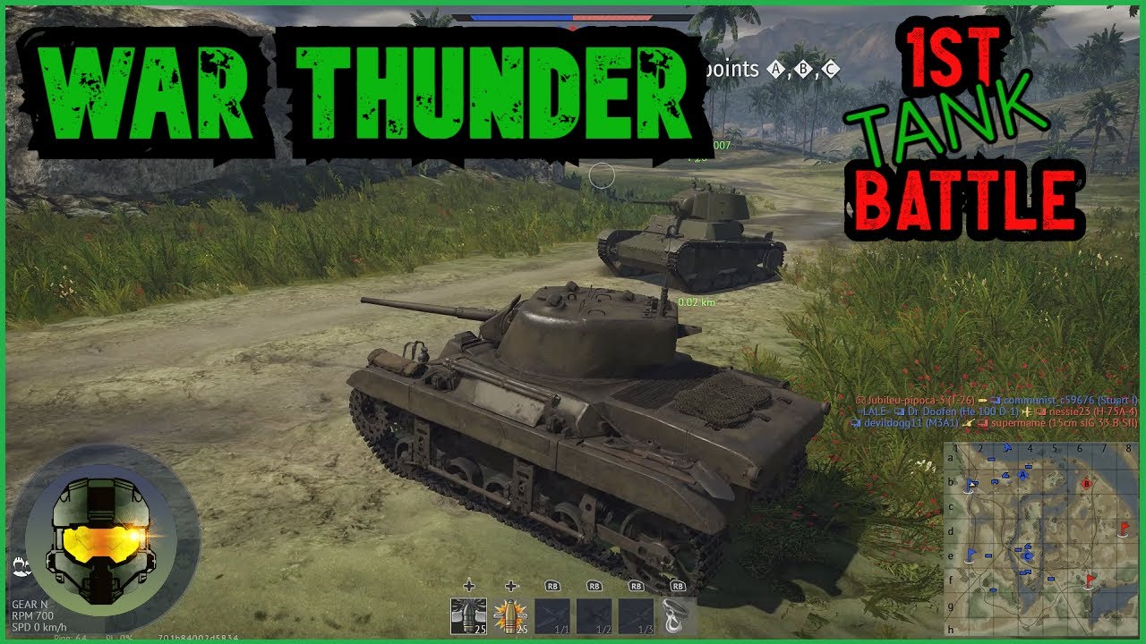 Let's Play Tank Battle Evan & Dad First Time War Thunder Ground Battle