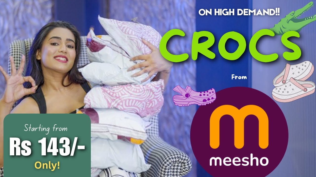 On your high demand *CROCS* haul from meesho| Comfortable & stylish | Latest collection | gimaashi