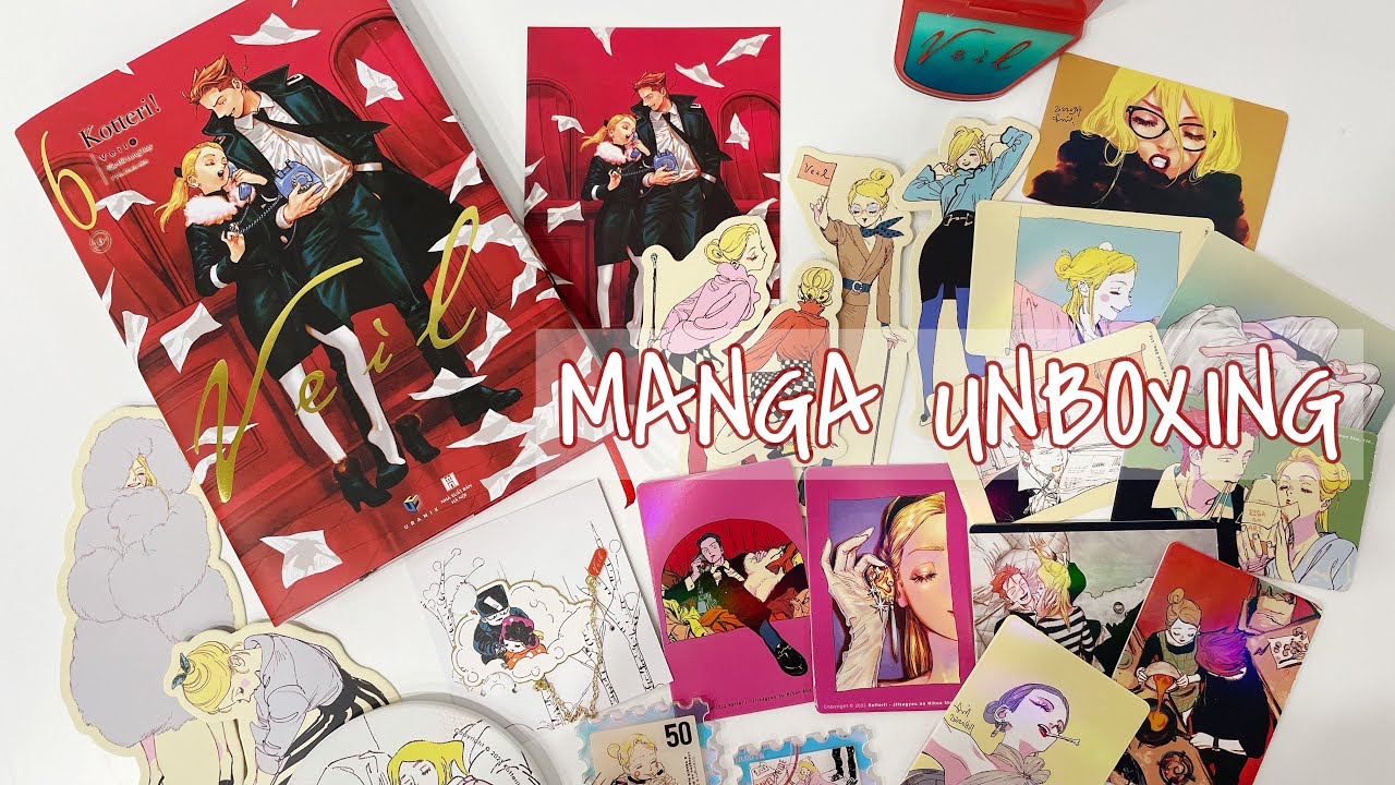 Manga VEIL phiên bản Siêu Đặc Biệt 6 | VEIL Super Special Edition | Manga Unboxing | Huyn Lyn