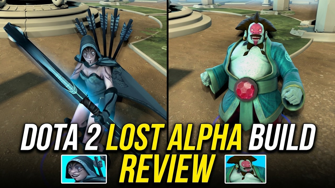 Dota 2 Alpha October 2010 &ndash; All Hero Models and Abilities Showcase