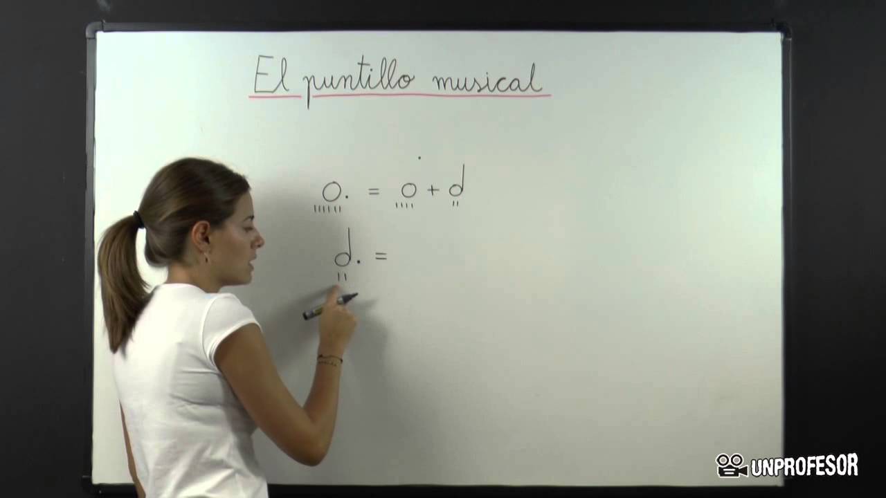 Qu&eacute; es el puntillo musical