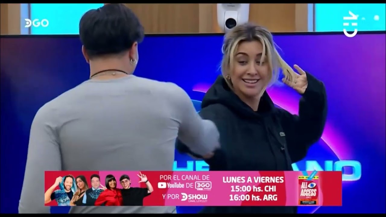 Gran Hermano Chile - Ensayo Bachata (Cami Andrade, Miguel, Ivan, Antonia, Iñigo)