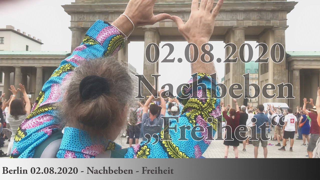 02.08.2020 - Querdenken711 - Nachbeben - Freiheit
