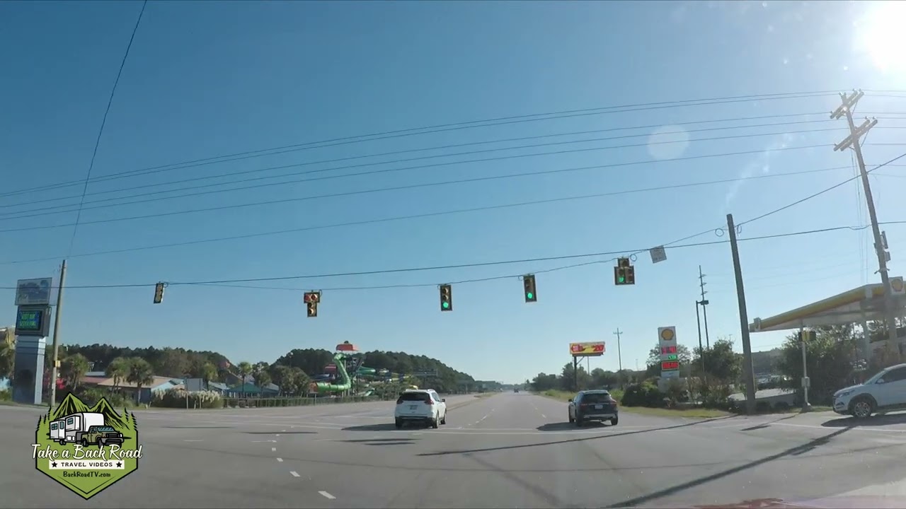 South Carolina | Driving US-17 from Myrtle Beach to North Myrtle Beach