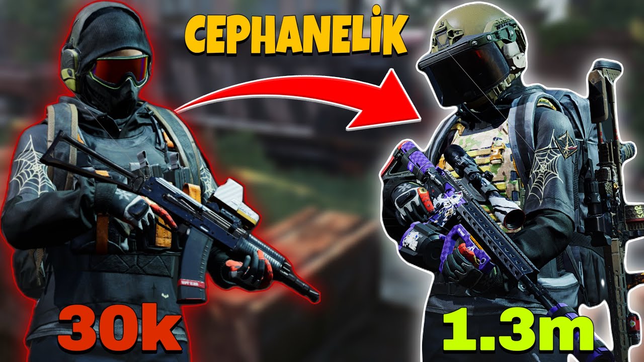 30k’lık Hazır Setle Milyonluk Baskın🔥Cephanelik Abluka🔥Arena Breakout Türkçe