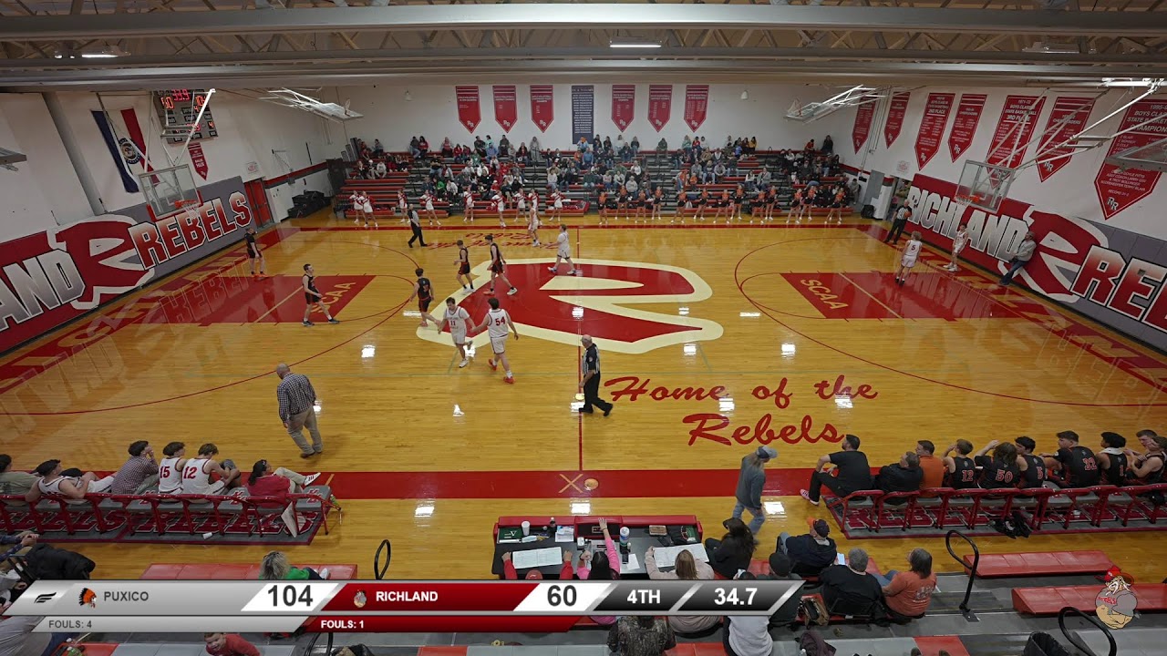 RICHLAND VS PUXICO basketball 2025