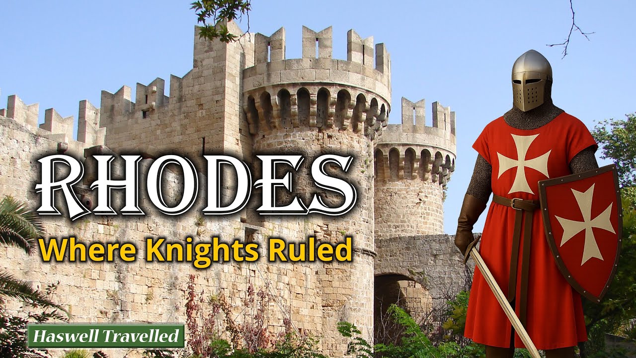 Medieval Rhodes, Greece – Knights of St. John & the Colossus (4K)