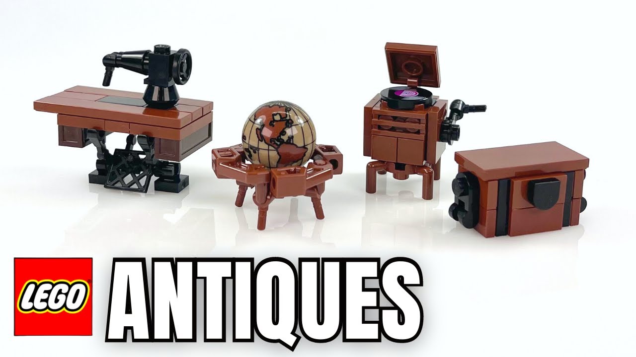 4 Advanced LEGO Builds | Antique Furniture