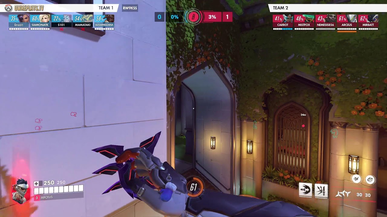 oasis by ARCEUS — Overwatch Replay RW9KSS