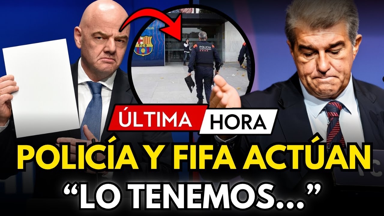 🚨 LA FIFA REGISTRA LAS OFICINAS DEL CAMP NOU Y DESCUBREN LA PRUEBA FINAL DEL CASO NEGREIRA