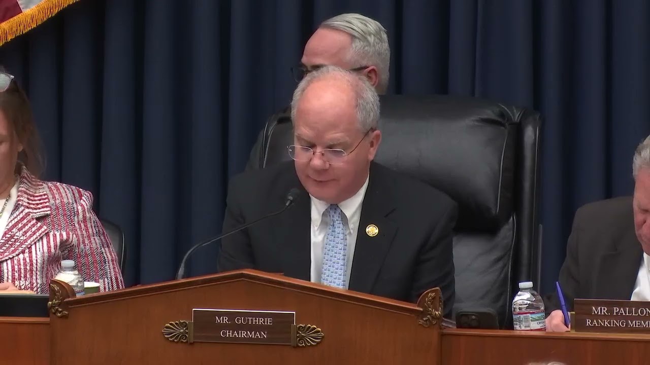Chairman Guthrie Delivers Opening Statement at Full Committee Markup