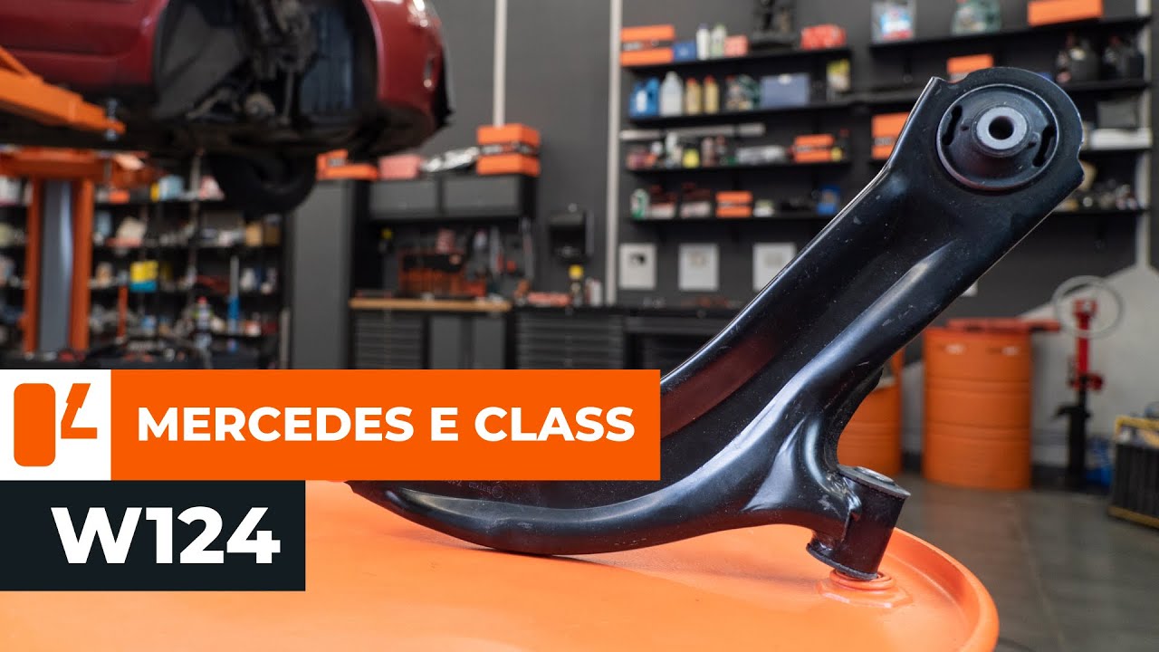 Wie MERCEDES-BENZ E W124 Querlenker hinten wechseln TUTORIAL | AUTODOC