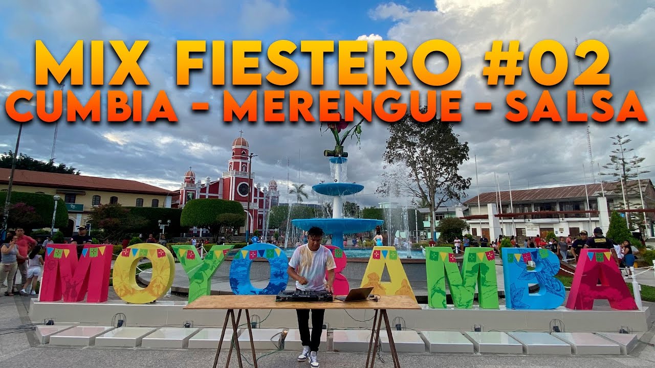 MIX FIESTERO 02 (CUMBIA - MERENGUE - SALSA - AZUCENA CALVAY - BARETO - LOS MENDEZ - ANACONDA, ETC )