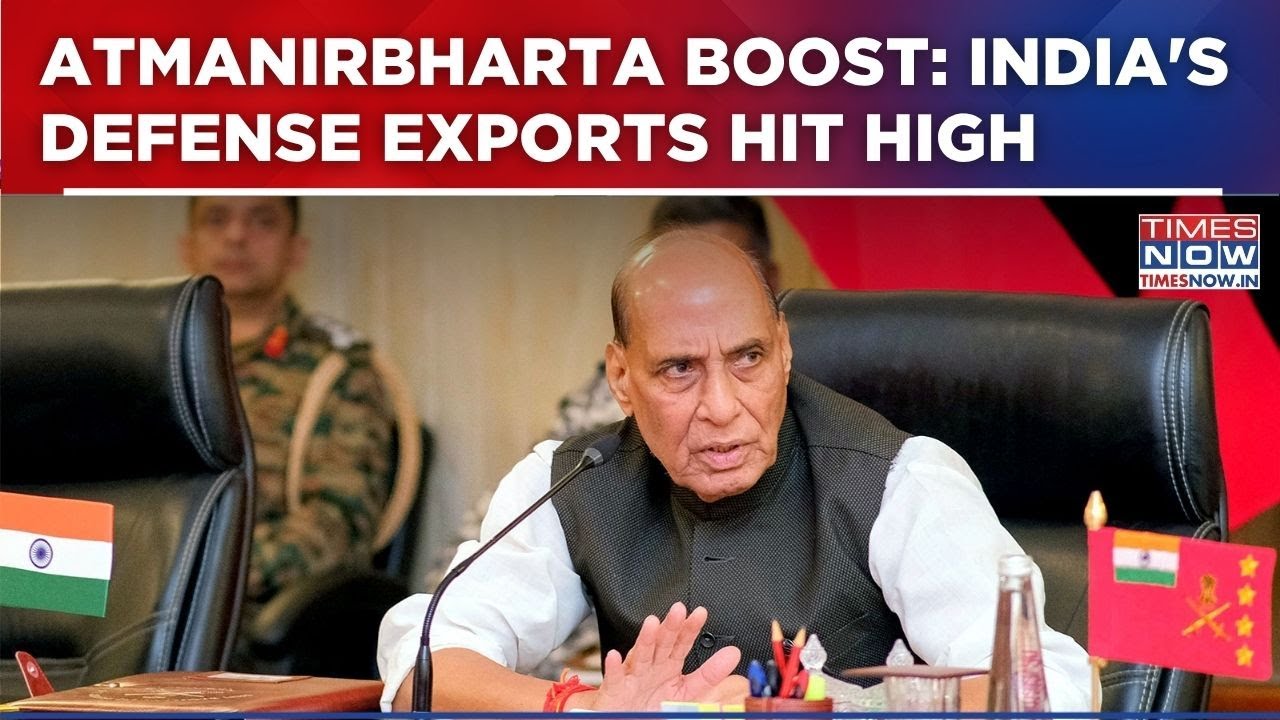 India Marks Major Milestone As Defense Exports Hit ₹38,424 Cr In FY26; Raksha Mantri Hails 62% Surge