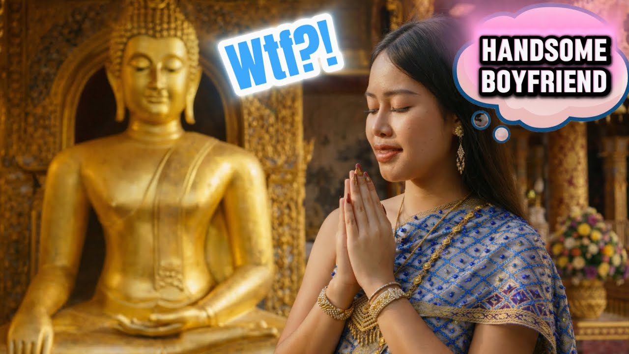 🇹🇭THAI GIRLS PRAY TO GET BOYFRIENDS?🤔🇹🇭