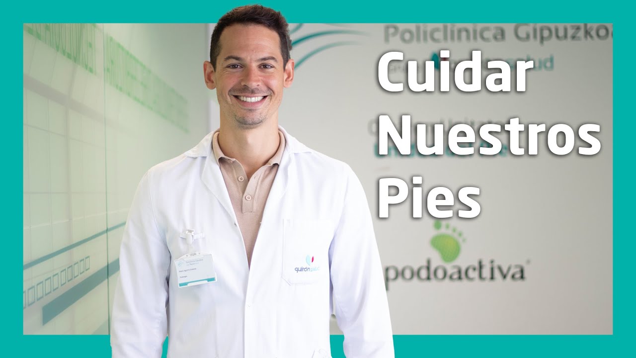 Cuidar tus pies en verano - Alexis Aguirre, podológo de la Unidad del Pie de Policlínica Gipuzkoa