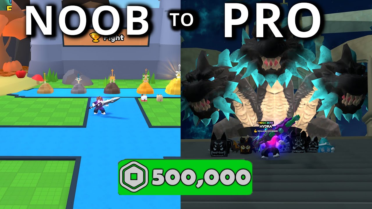 От НУБА до ПРОФИ: трата 50 398 долларов на Pull A Sword Roblox! (Фильм)
