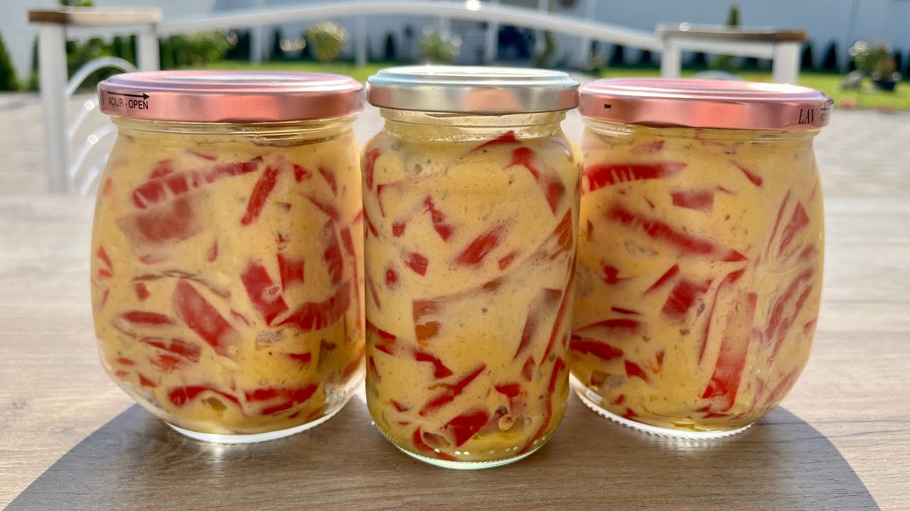 Zimska Salata so Crveni Piperki i Senf 🌶🌶😍