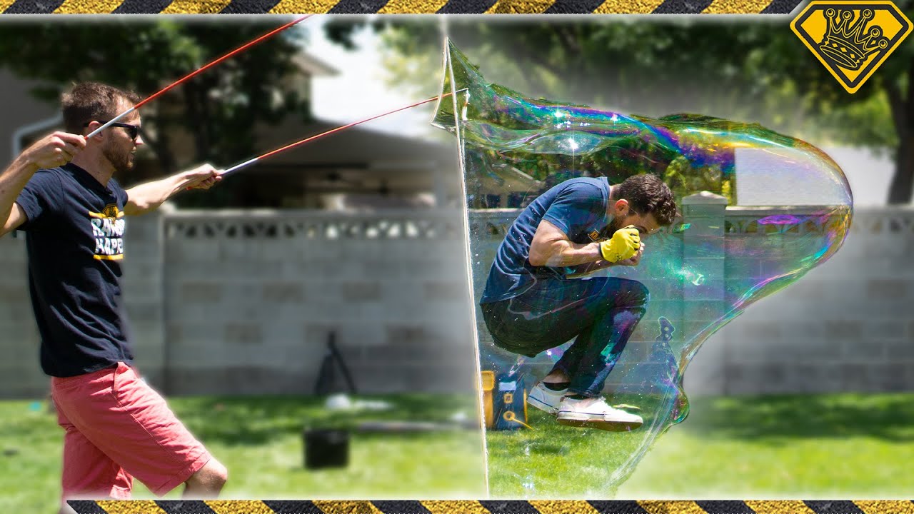 How To Make ENORMOUS Bubbles!