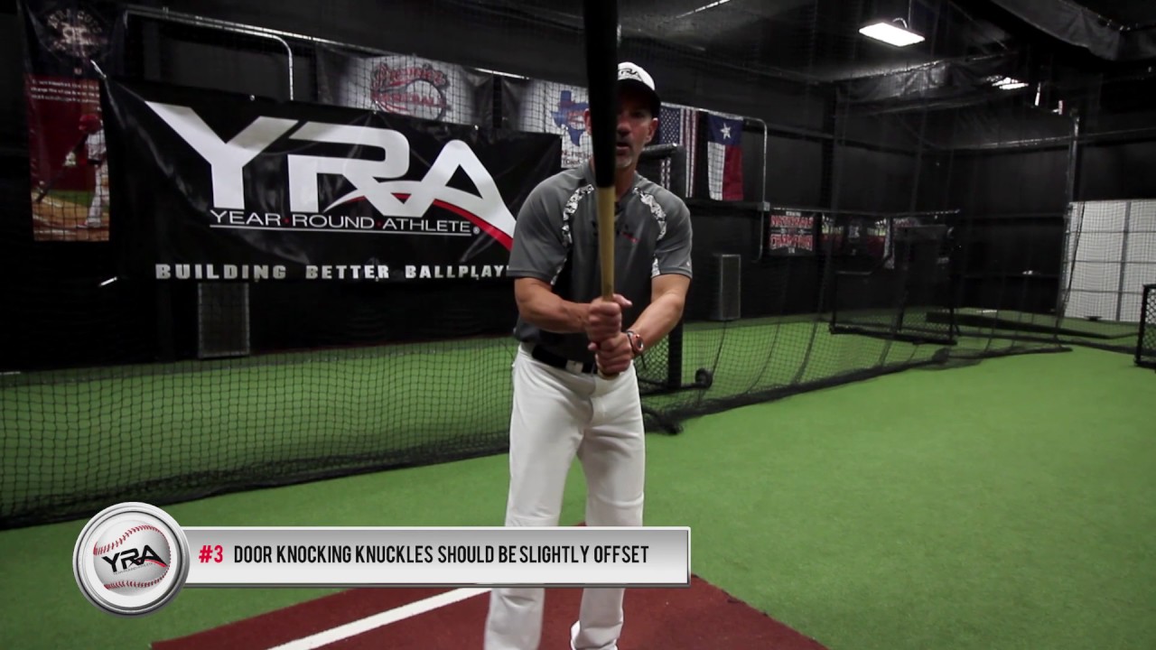Baseball Hitting -How to Grip the Bat