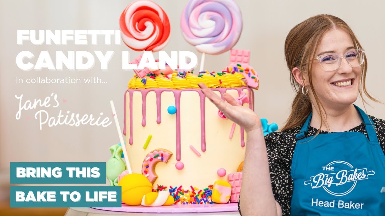 Bring This Bake To Life With Jane's Patisserie: Funfetti Candy Land