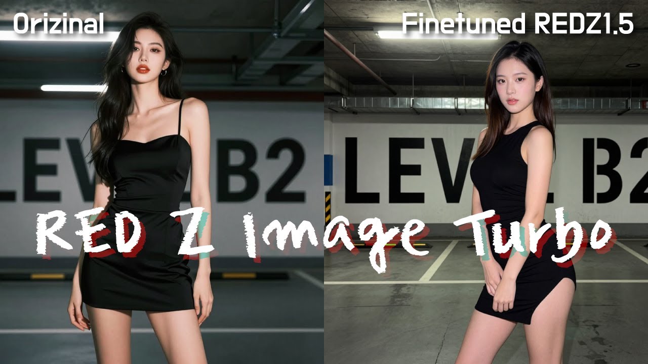 Z Image Turbo에 나노바나나를 섞은 모델이 등장, RED Z IMAGE TURBO