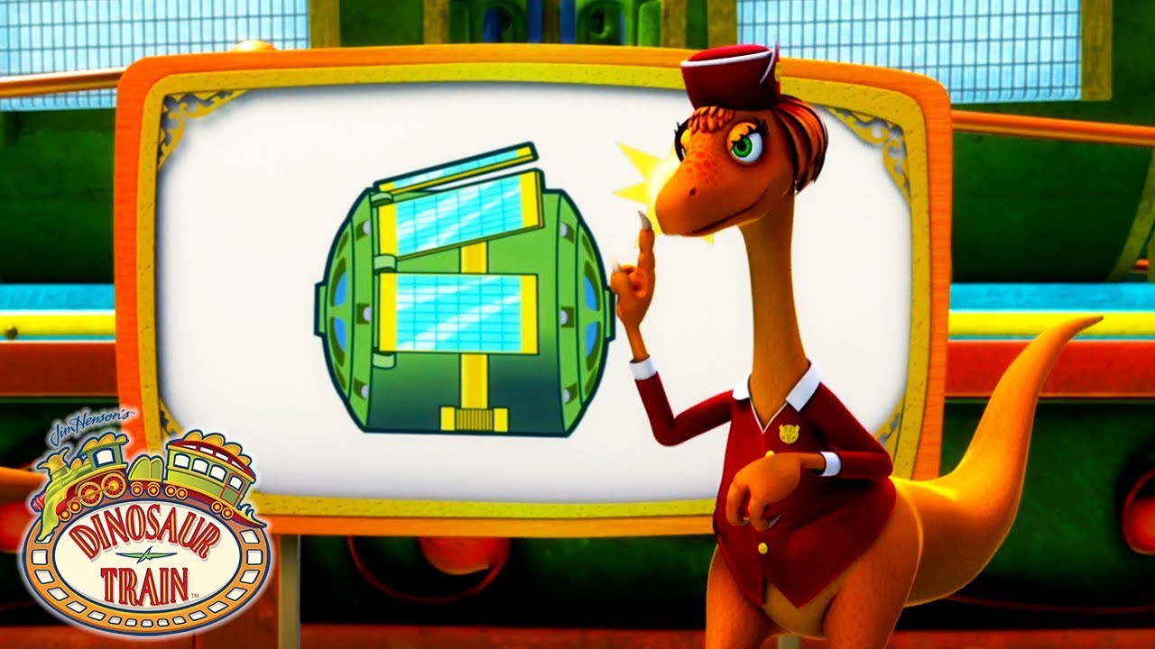 Tricia and the Solar Train! | Dinosaur Train