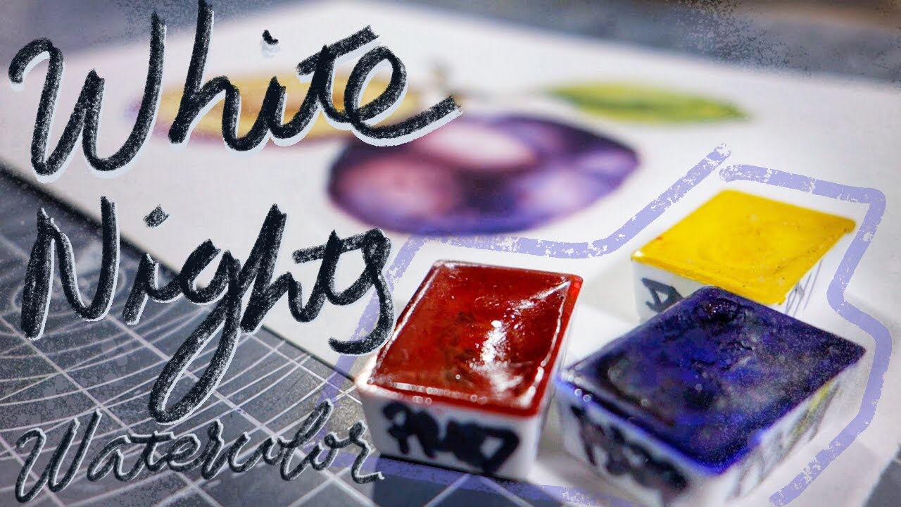 St. Petersburg White Nights Watercolors | Art Supply Review