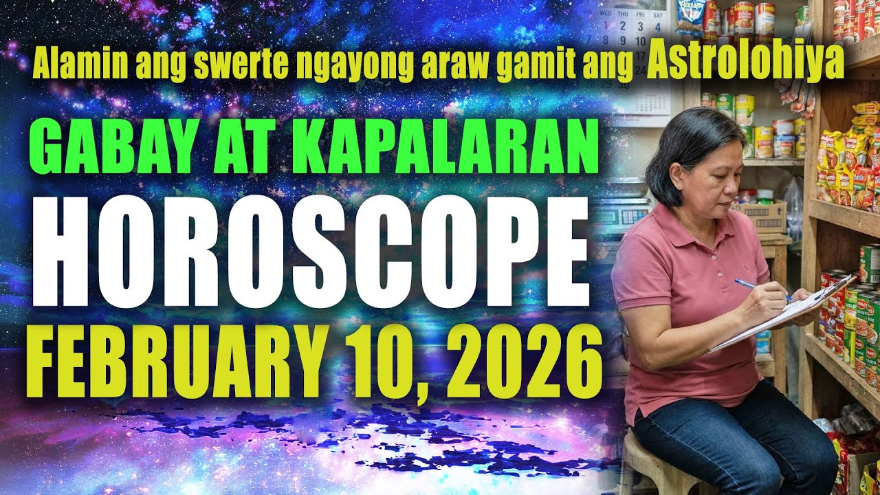 🌟✨HOROSCOPE NGAYONG ARAW - February 10, 2026 | GABAY AT KAPALARAN HOROSCOPE TAGALOG✨🌟
