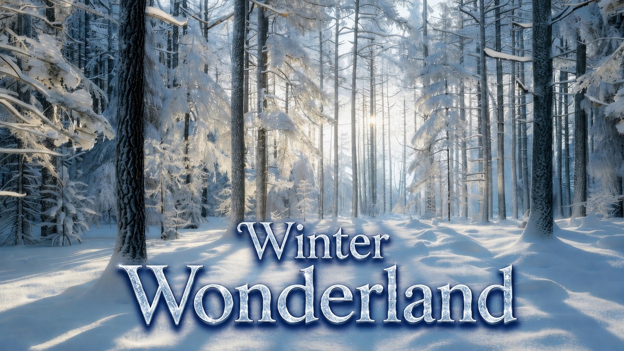 Cozy Winter Music Ambience | Calm Music & Nature Sounds for Relaxation & Study ❄️🧣☃️