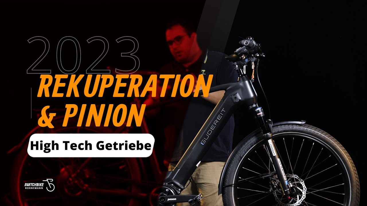 E-Bike 2023 mit Rekuperation und High Tech Getriebe Gudereit ET 13.5 EVO Pinion Neodrive Heckmotor