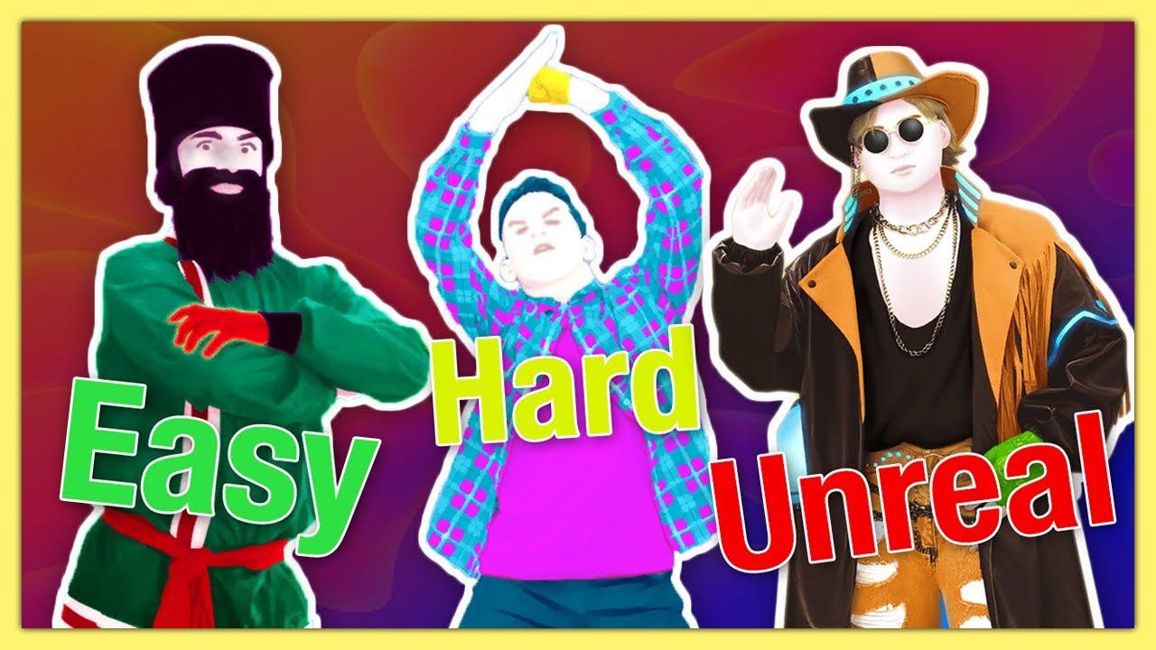 the hardest map from every just dance game