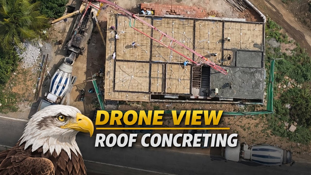 ROOF CONCRETE | Boom Pump | Eagle View 