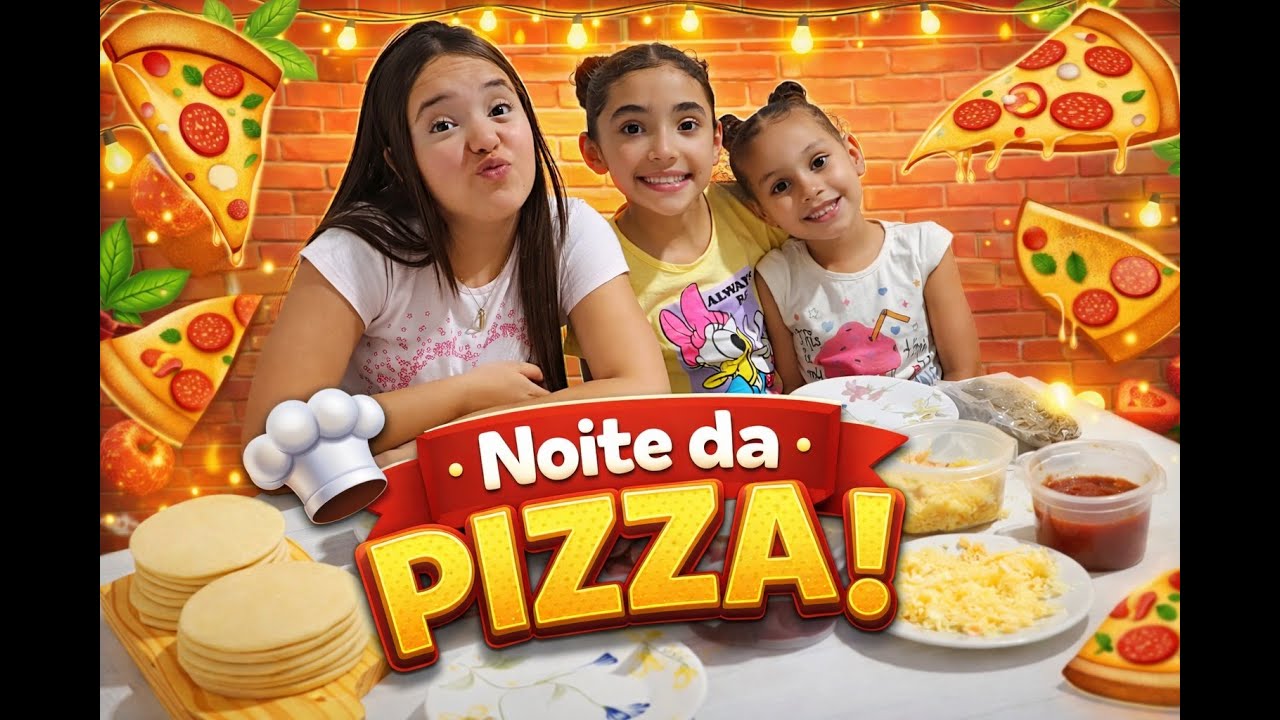 NOITE DA PIZZA EM FAMÍLIA 🍕