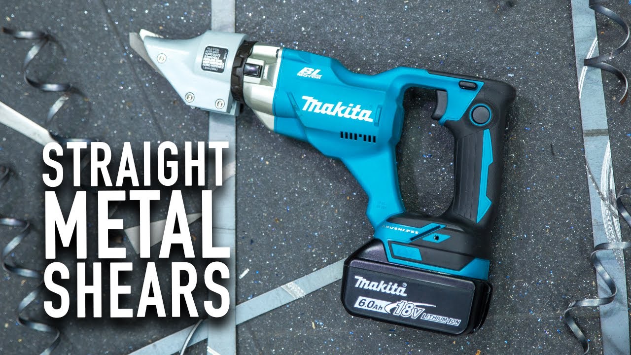 НОВЫЕ прямые ножницы по металлу Makita 18 В (DJS200Z)