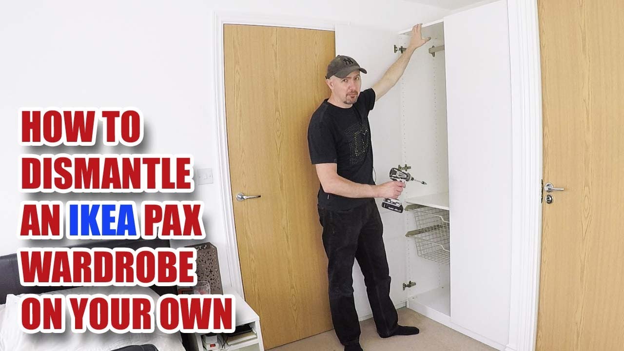 How to Dismantle an IKEA Pax Wardrobe by yourself