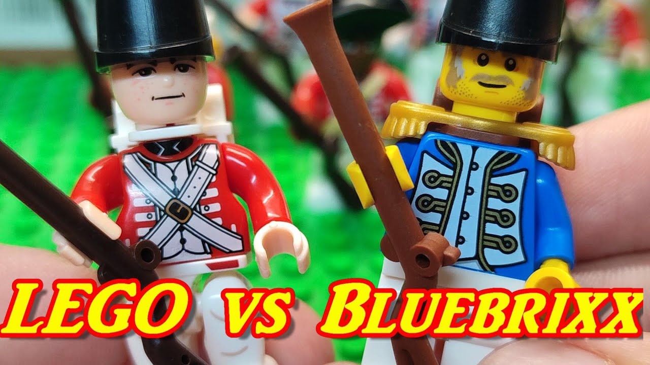 LEGO Figuren vs BlueBrixx Figuren Vergleich / Produkt Design vs Inovation!