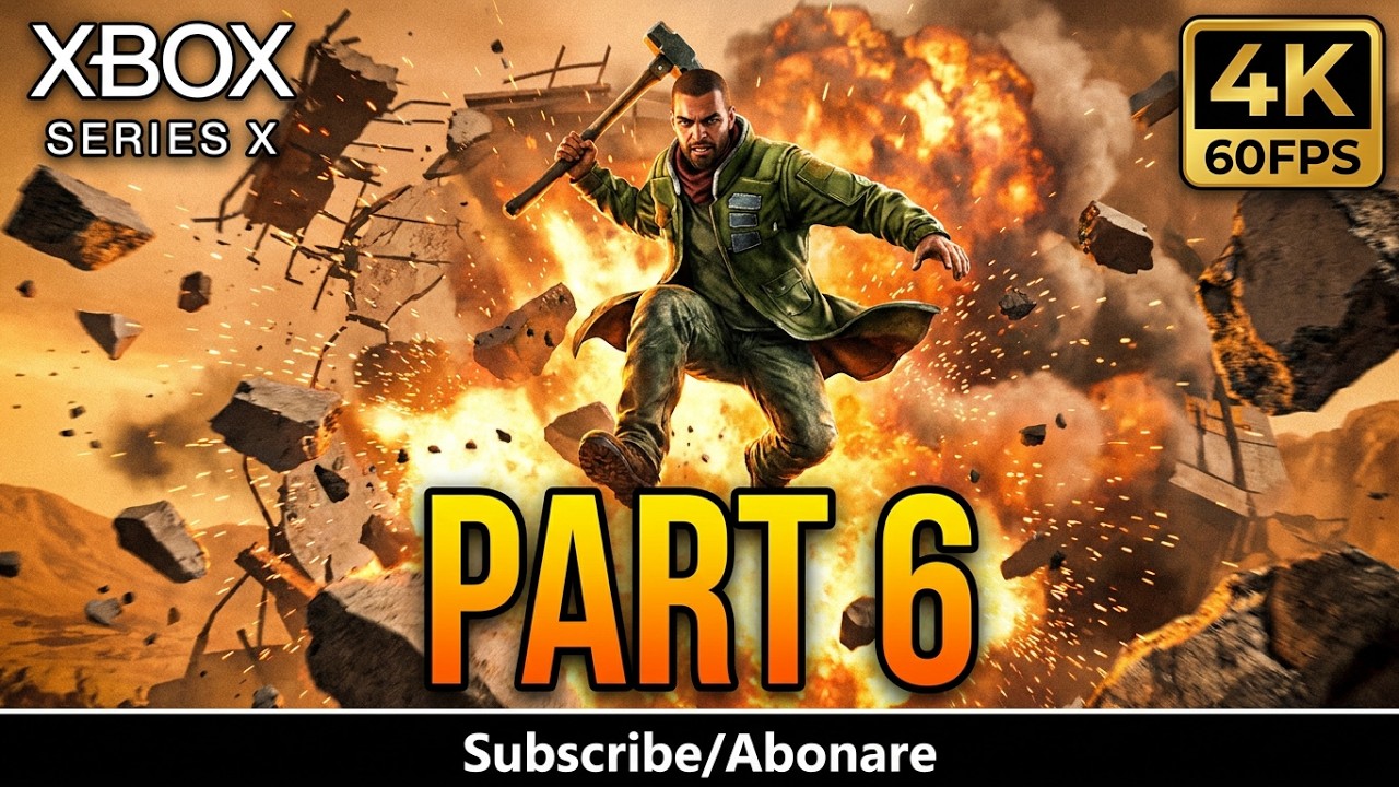 RED FACTION GUERRILLA REMASTERED [2018] (Xbox One - Xbox Series X) [4K60FPS] {Part 6}